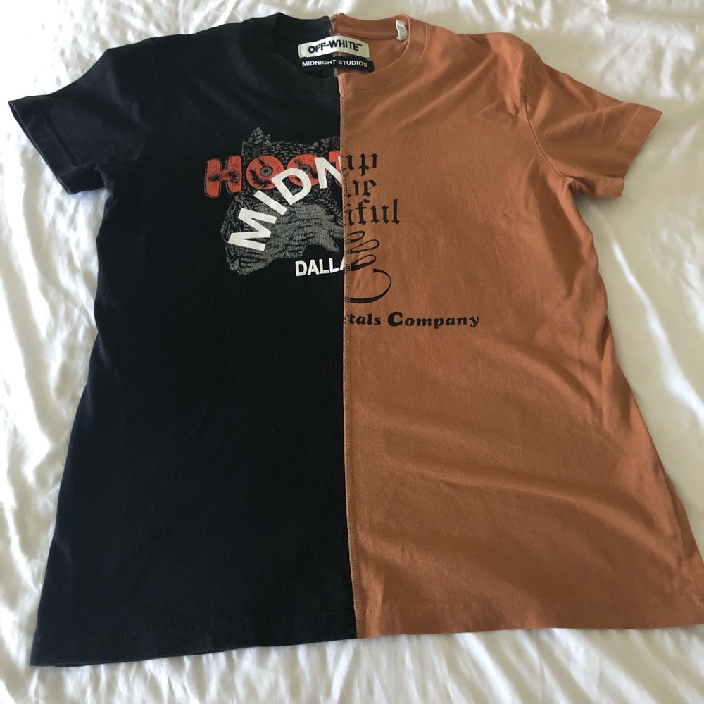 Off-White x Midnight Studios collab t shirt